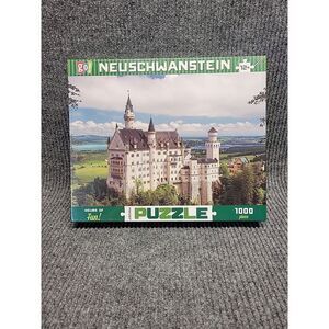 NEUSCHWANSTEIN CASTLE JIGSAW PUZZLE 1000 PIECE‎ NEW IN BOX SEALED